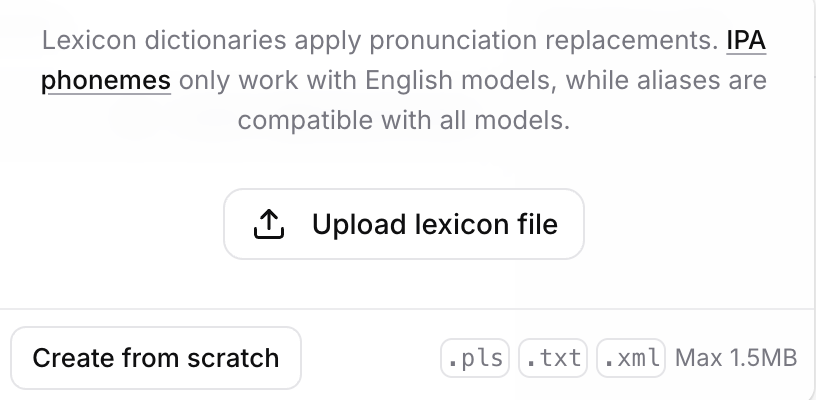 Create from scratch