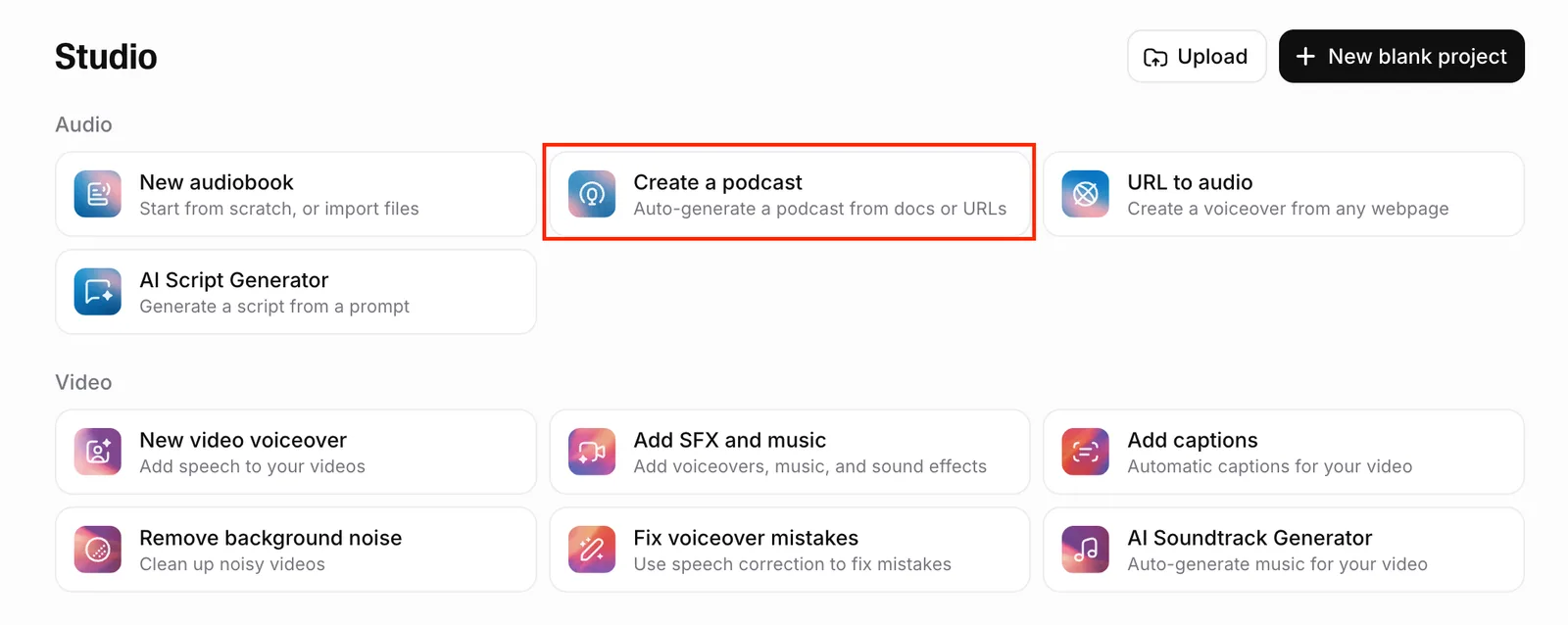Create Podcast